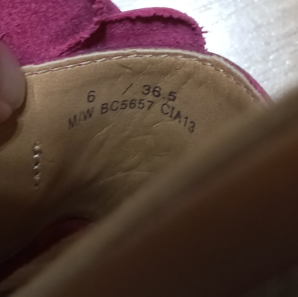 BOC by Born Sandals. Pink leather. Size 6. GUC. - Picture 3 of 9